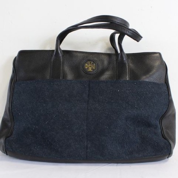 Tory Burch Handbags - Tory Burch Black/Navy Handbag